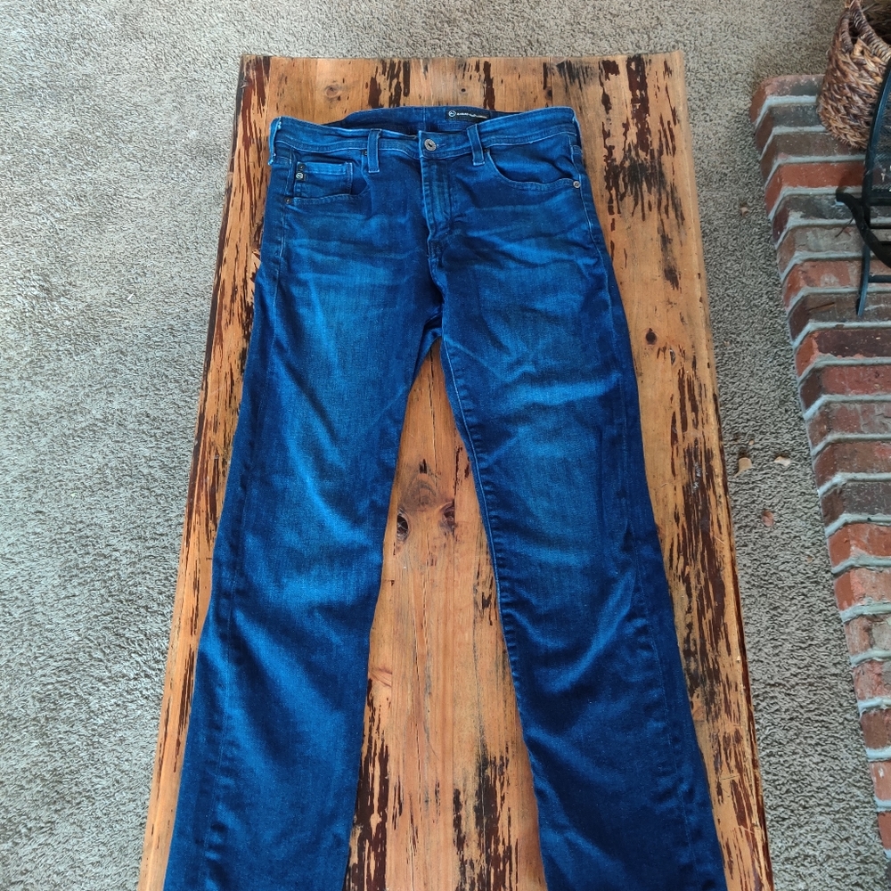 AG Italian designer men's blue jeans size 32/34